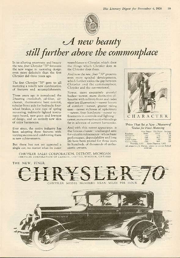 1926 Chrysler 21